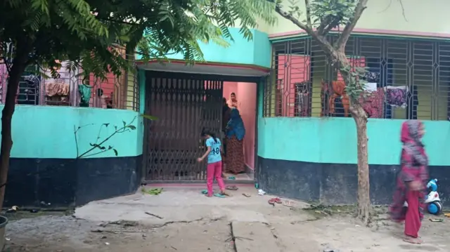 কুমিল্লায় সজিব হোসেনের বাড়ি